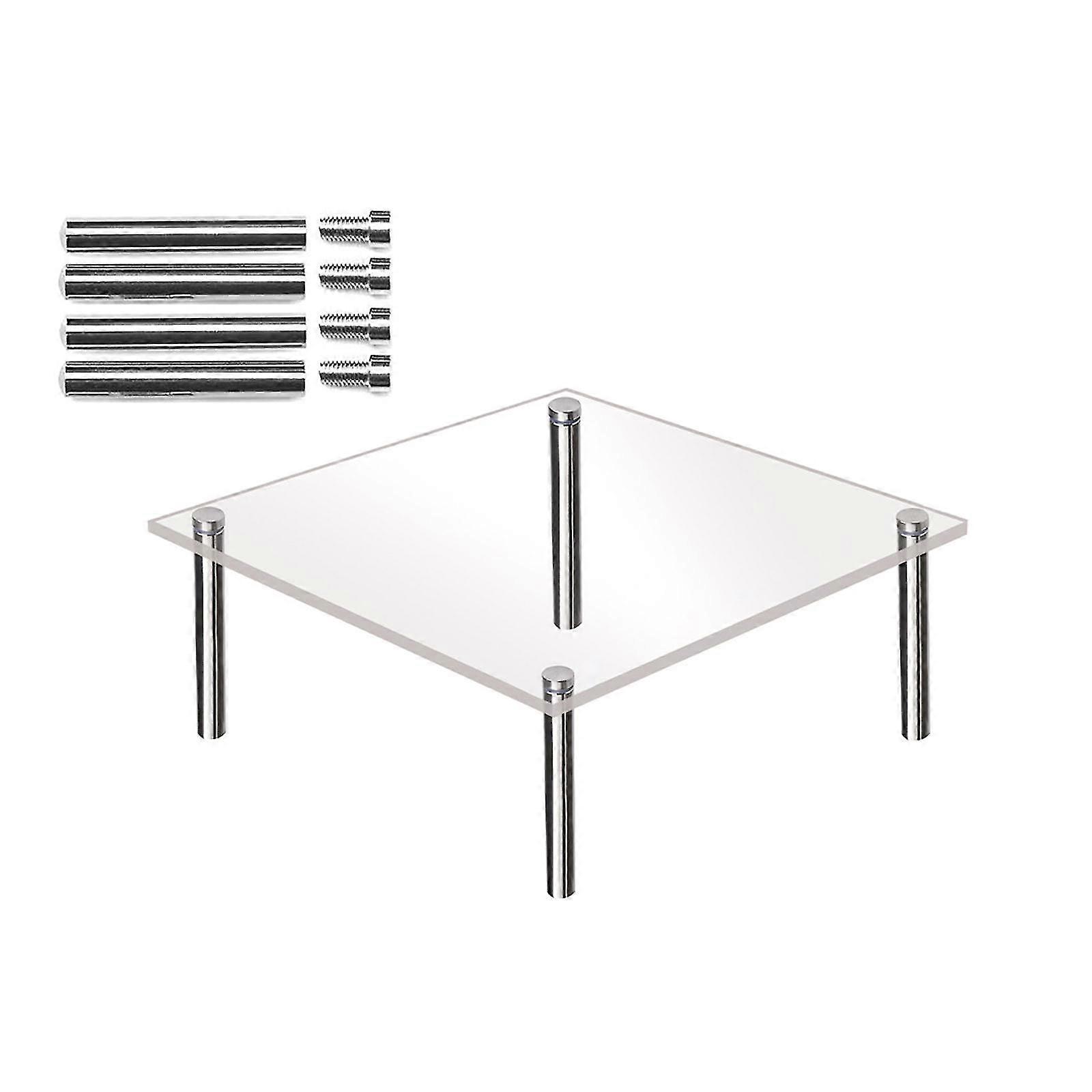 Transparent Acrylic Cake Hand Display Rack, Metal , Table Placement Rack
