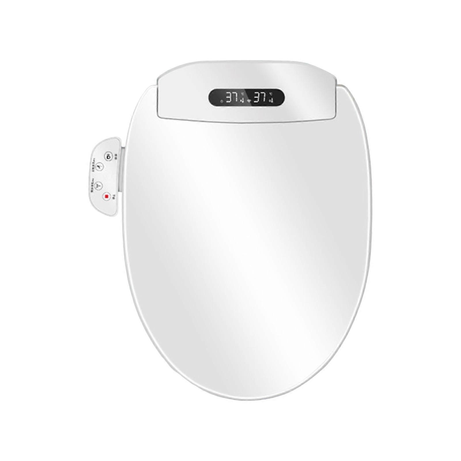 Bidet Toilet Seat Waterproof Panel Buttons Silent Slow Drop Toilet Lid Cover basic