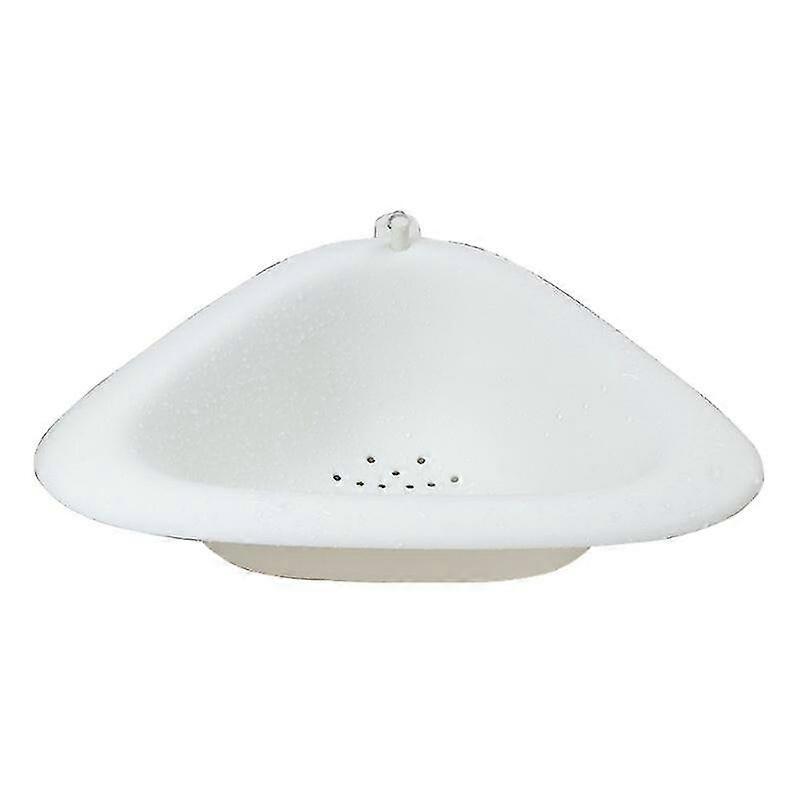 Triangular Sink Basket Storage Rack Sucker Corner Durable Sink Strainer Basket