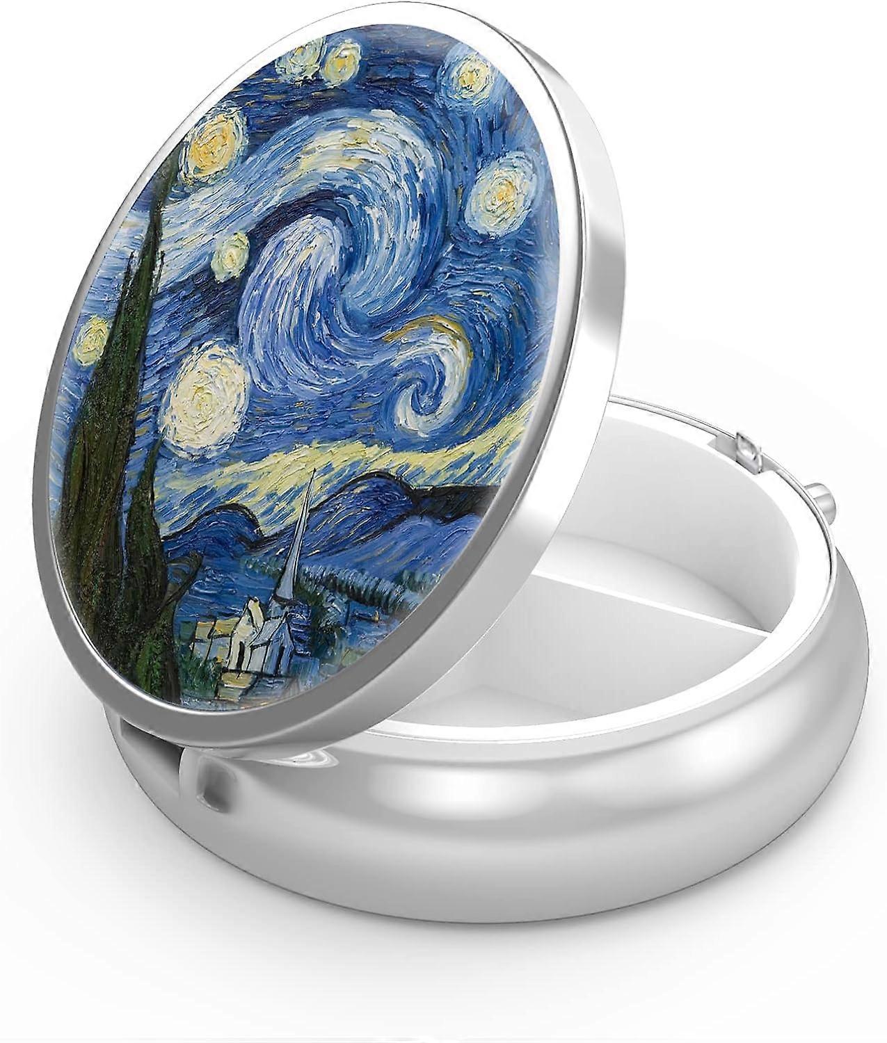 Bote  pilules  3 compartiments, bote  pilules portable pour poch