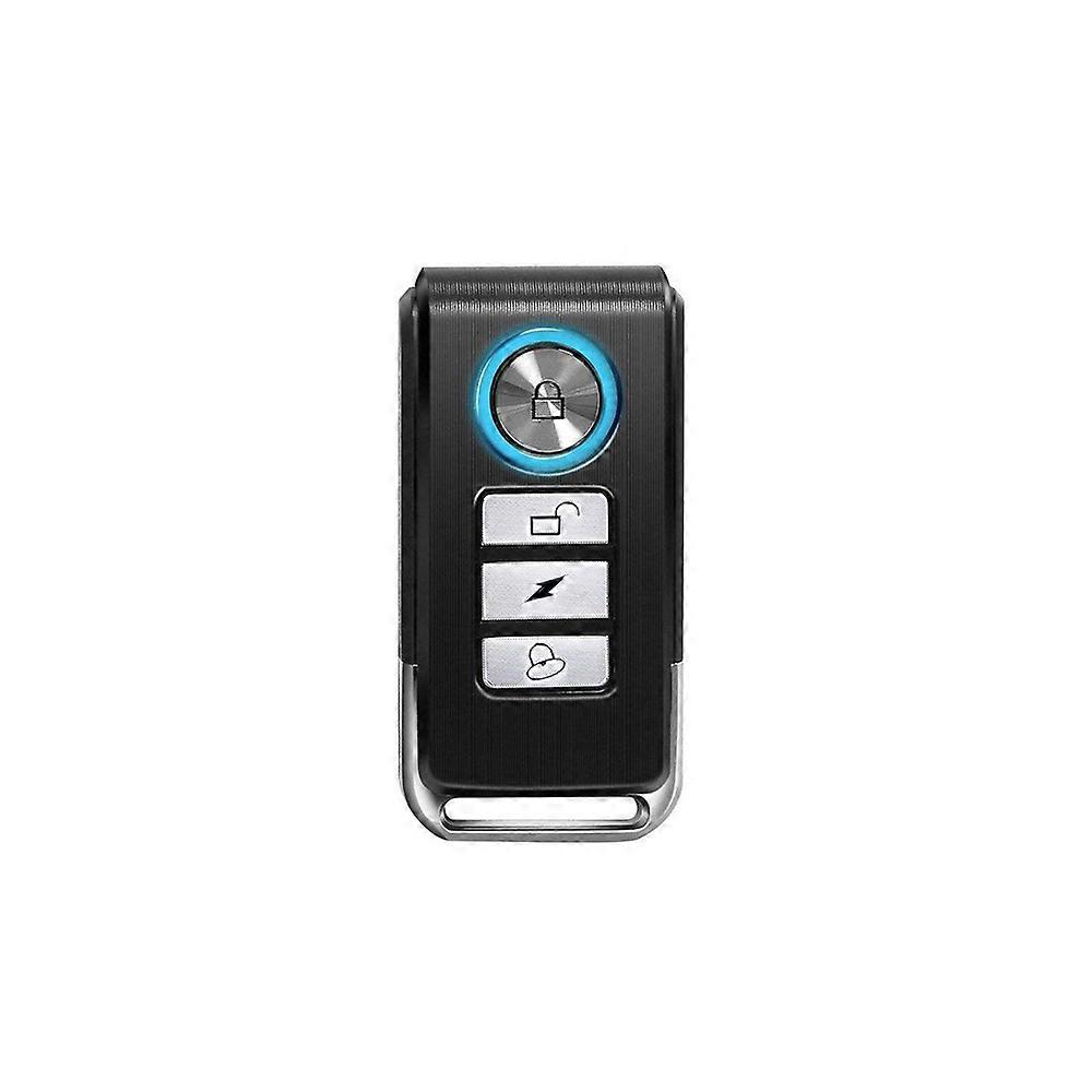 Ouspow Motorcycle Bike Wireless Remote Control Alarm Vibration Sensor 113dB Loud Waterproof Security Alarm~8922
