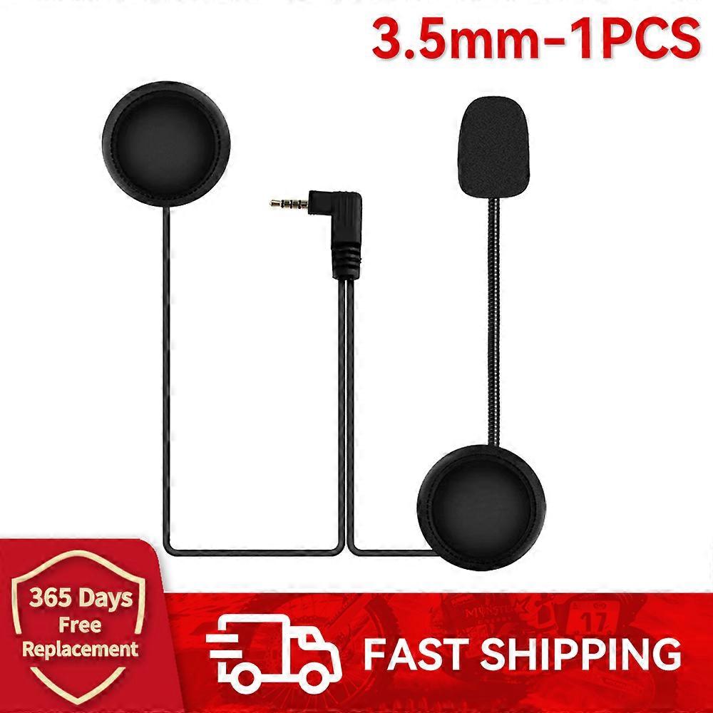 Motorcycle Bluetooth Intercom Microphone Speaker Headset for V6 Pro V4 V6 V4 Full Communicator 3.5mm Type-C~11007
