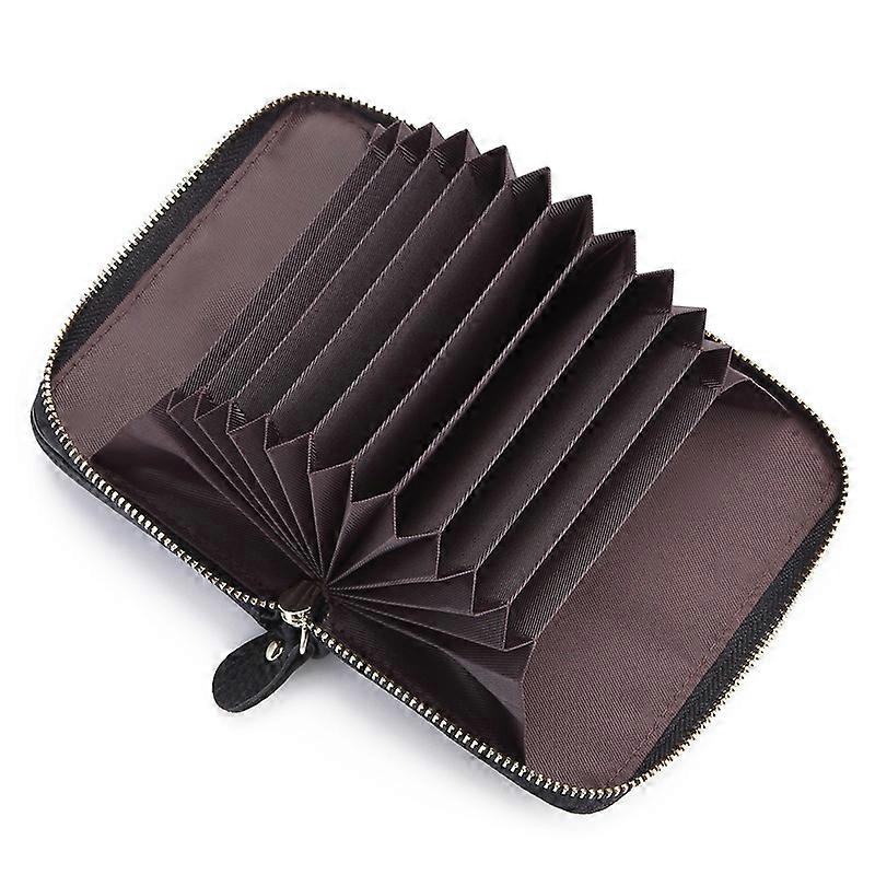 INF Wallet in genuine leather accordion design