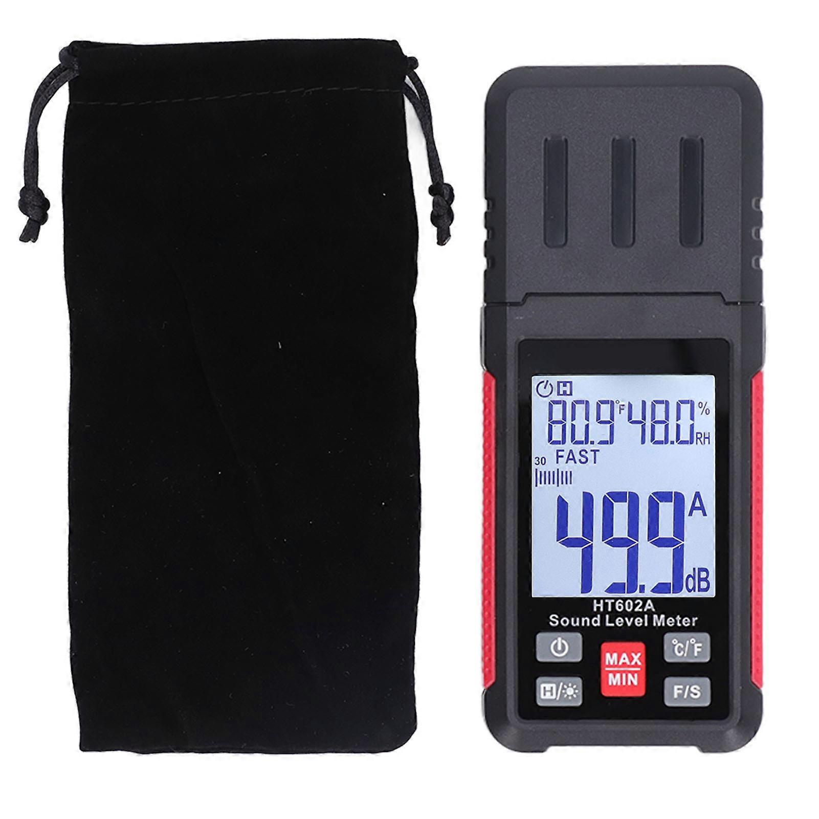 nice Digital Sound Level Meter Capacitive Microphone 30-130dBA Audio Decibel Meter for Detection