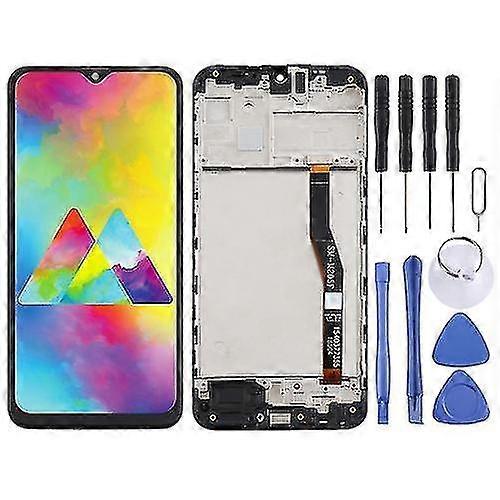 For Samsung Galaxy M20 Digitizer Complete Assembly Tft Lcd Screen With Frame