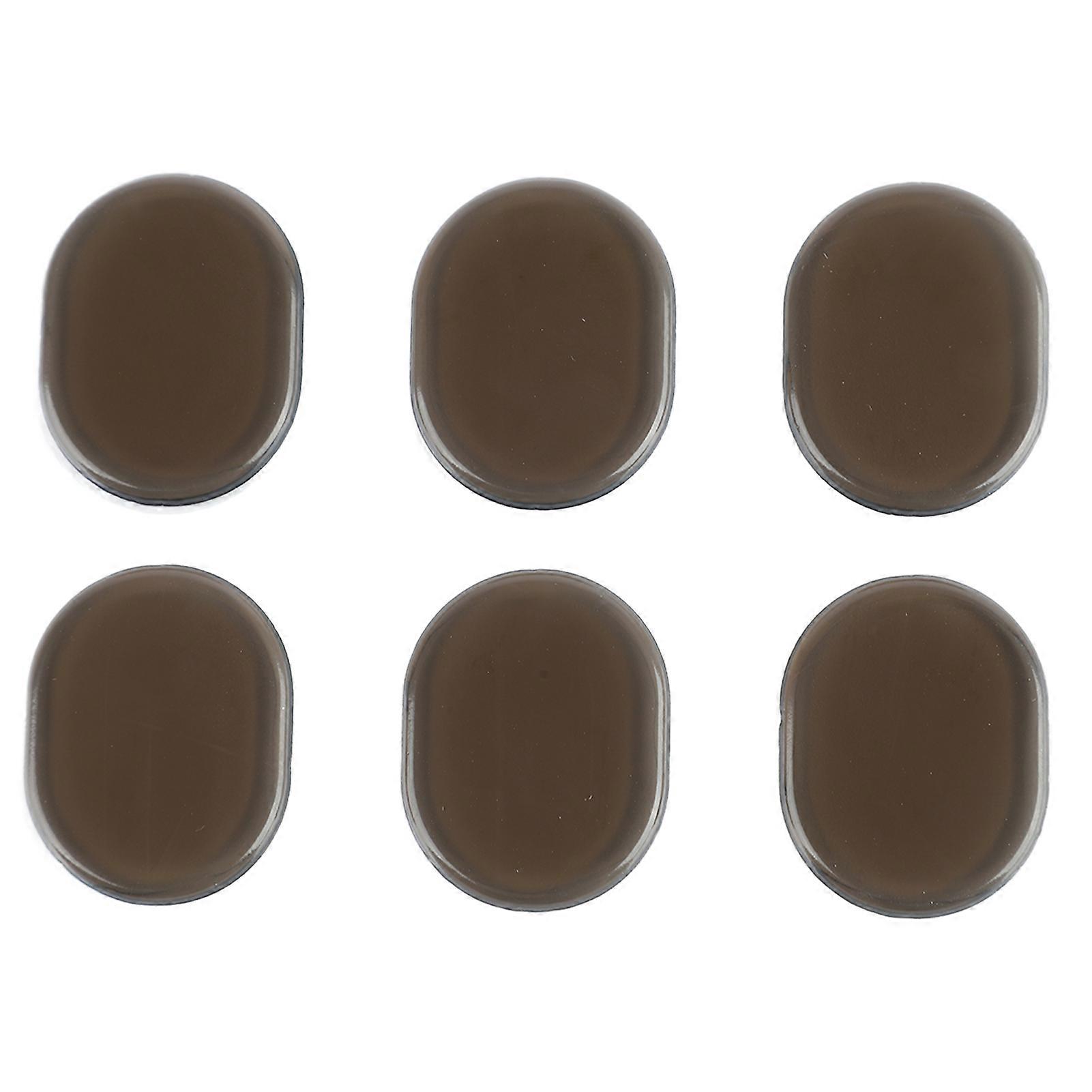 6 Pcs Drum Dampener Silicone Soft Gel Pads Reduce Volume Drum Silencers for Home Practice