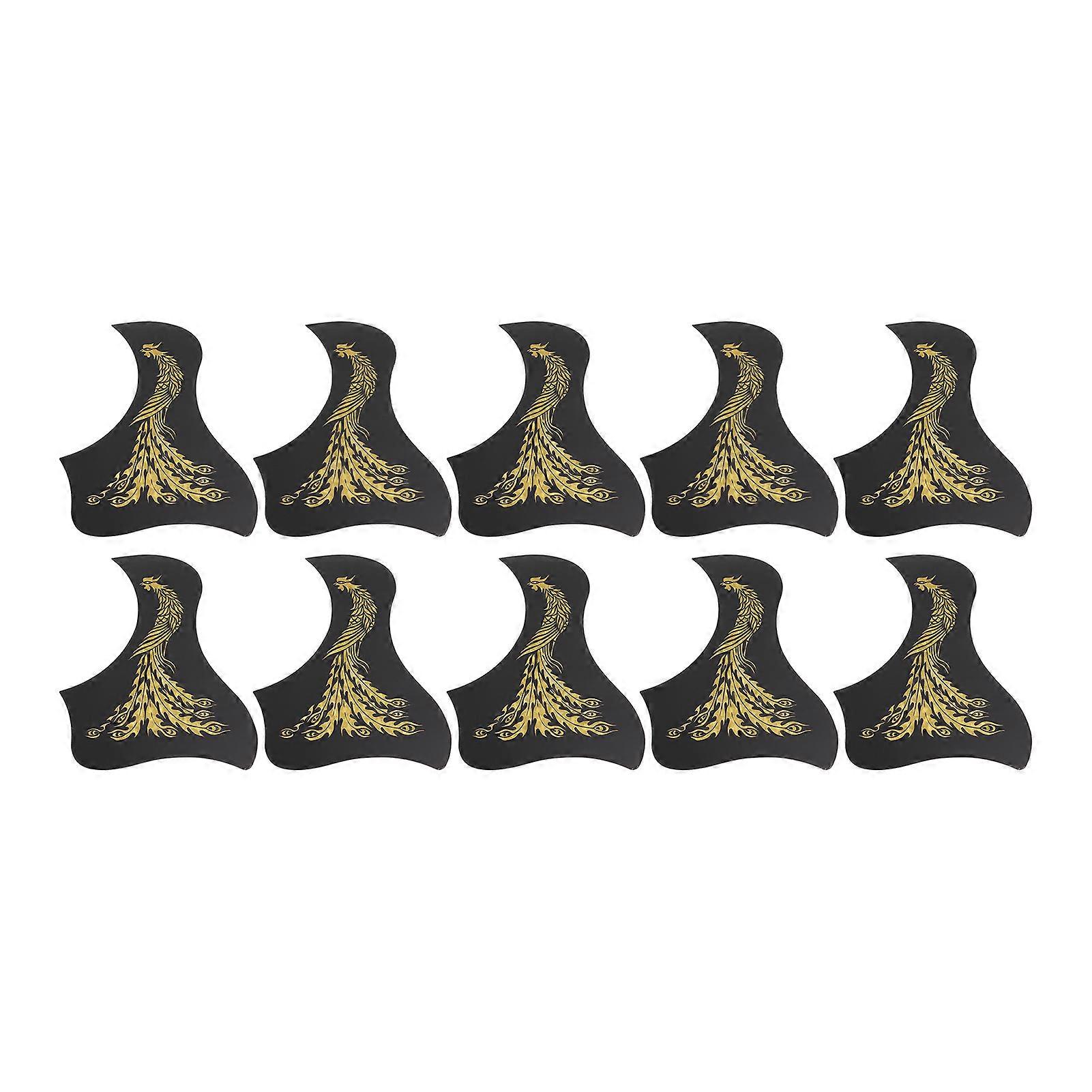 Gitarový pickguard Klasický ochranný nástroj proti poškriabaniu Príslušenstvo k ochrannému nástroju Typ vtáka Phoenix vzor 10ks