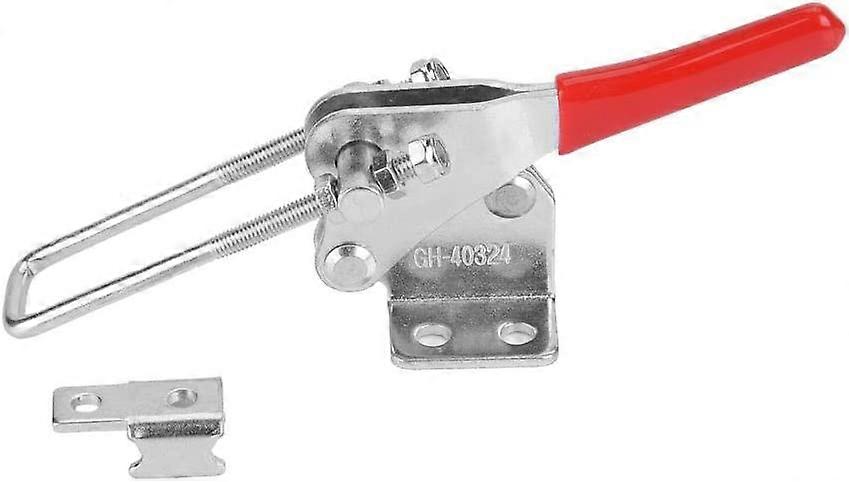 Quick Clamp Pliers Lever Locks Fixed Clamp Iron Galvanized, 90 Degree Clamping Tool for Welding Riveting(GH-40324)