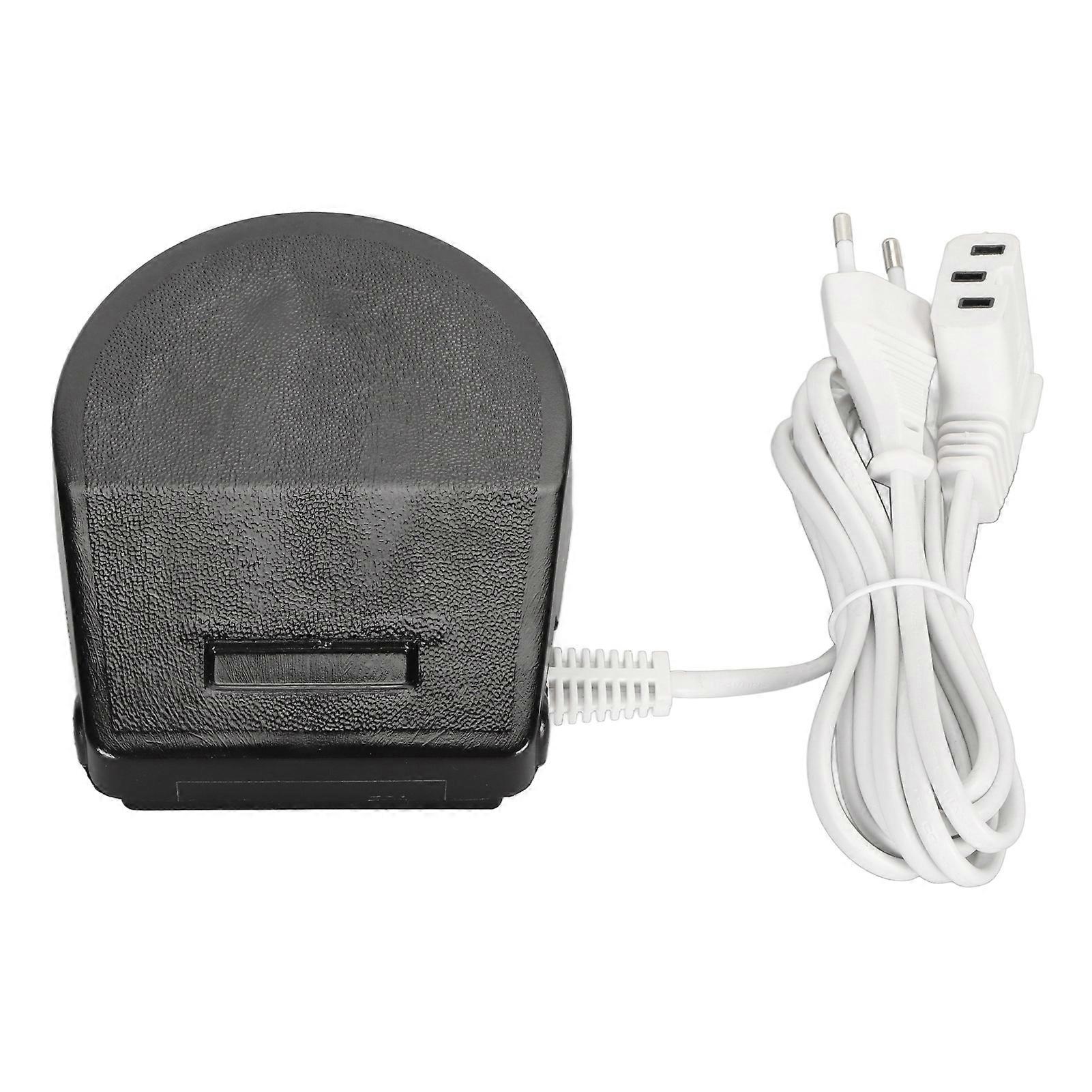 Pédale de commande au pied de machine à coudre Interrupteur à pédale multifonction de résistance au dérapage avec cordon d’alimentation de 6,6 pieds Prise UE 220 ?240V