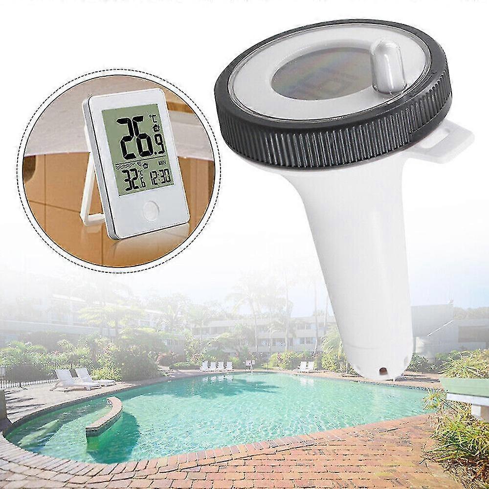 Wireless Swimming Pool Thermometer Spa Water Temp Meter Floating Gauge Tester