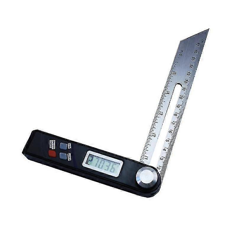 360 Degree Digital Display Square Woodworking Measuring Ruler Protractor