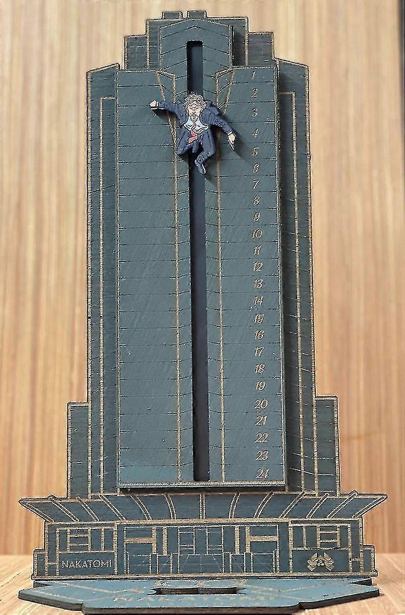 絶妙なダイハードアドベントカレンダー - ハンス・グルーバーが中富プラザから落ちる