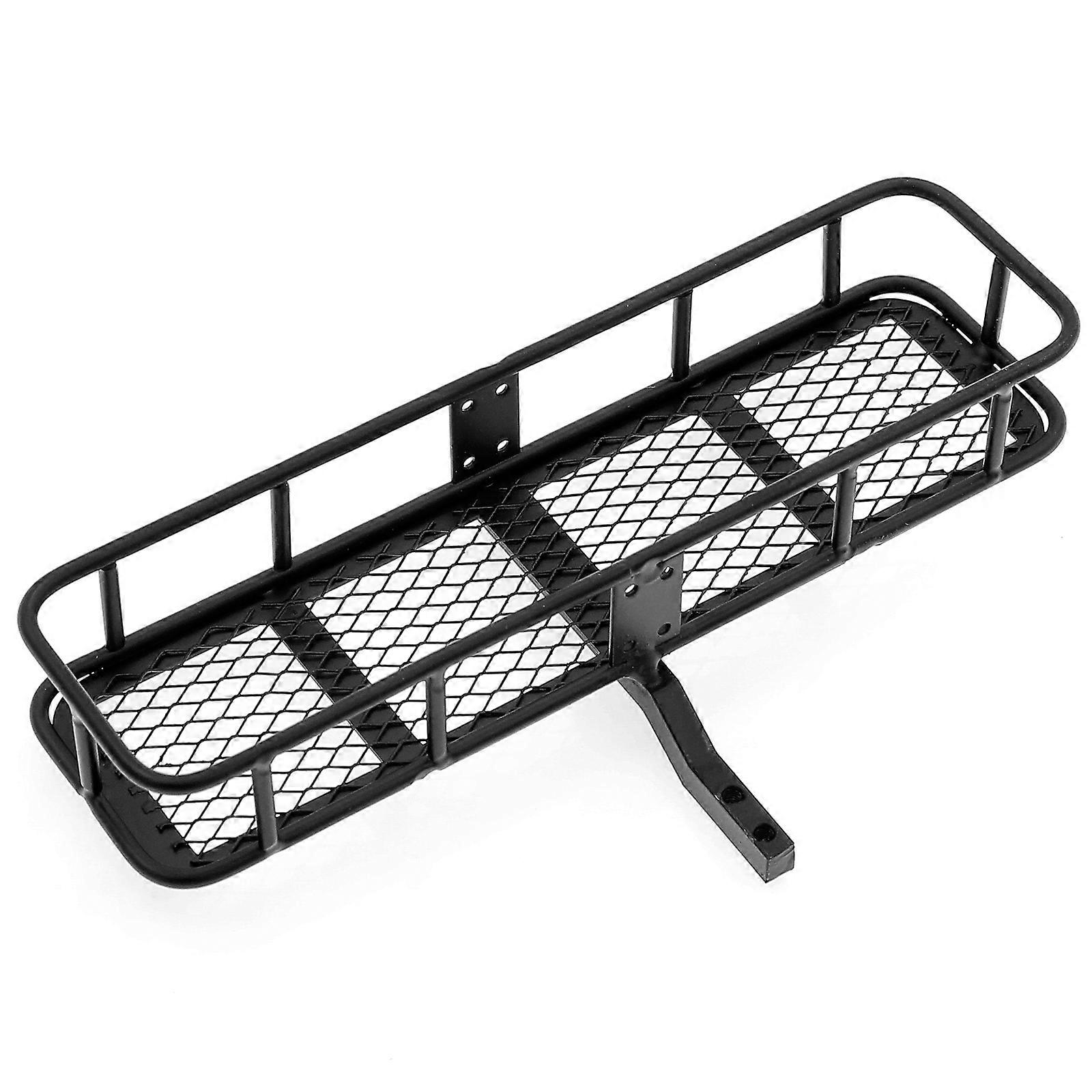 Metal Rear Bumper Back Hitch Carrier Replacement for 1/10 Remote Control Crawler Axial SCX10 90046 AXI03007 TRAX4