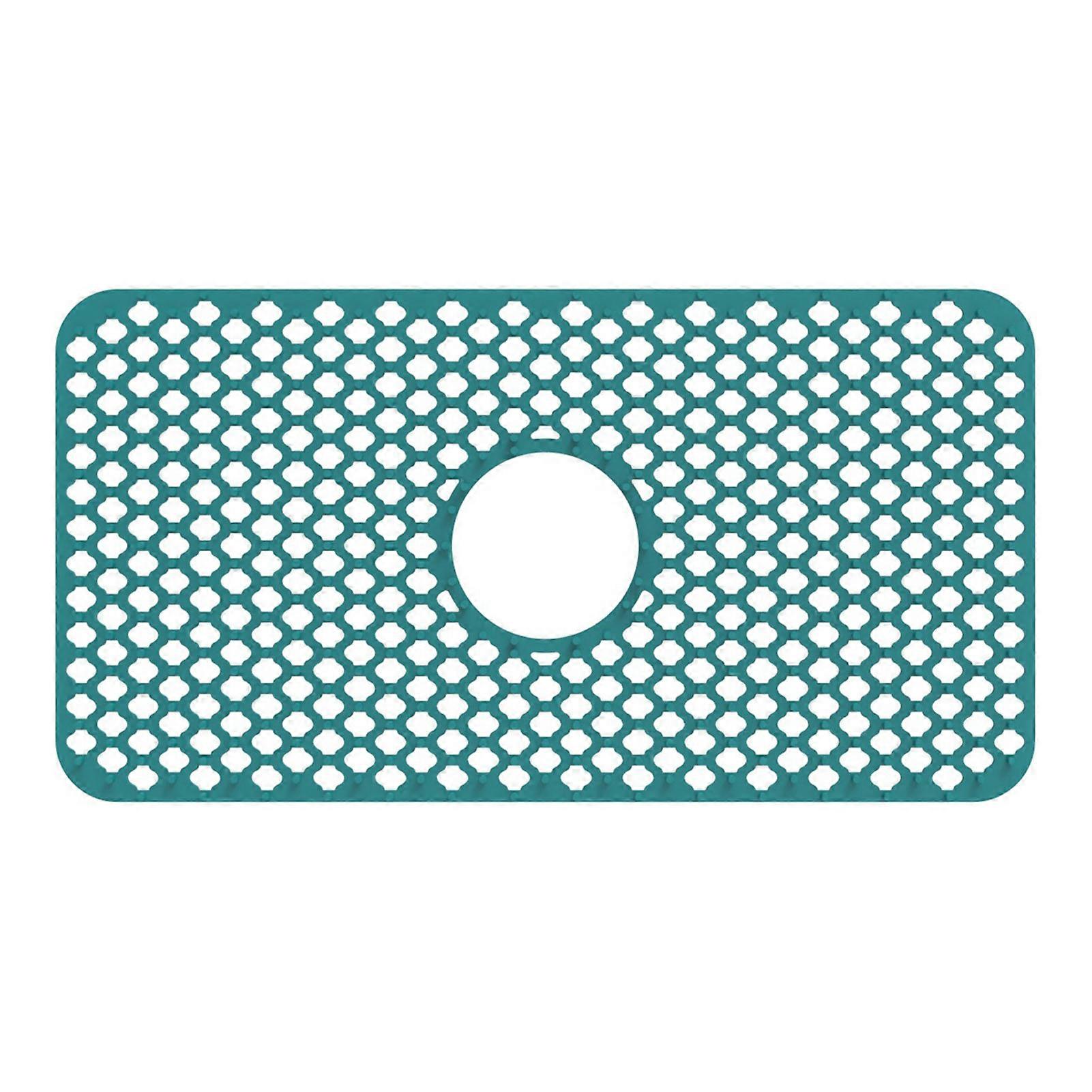 Silicone Hollow Sink Large Mat Multipurpose Non-slip Mat for Kitchen Sink Countertop