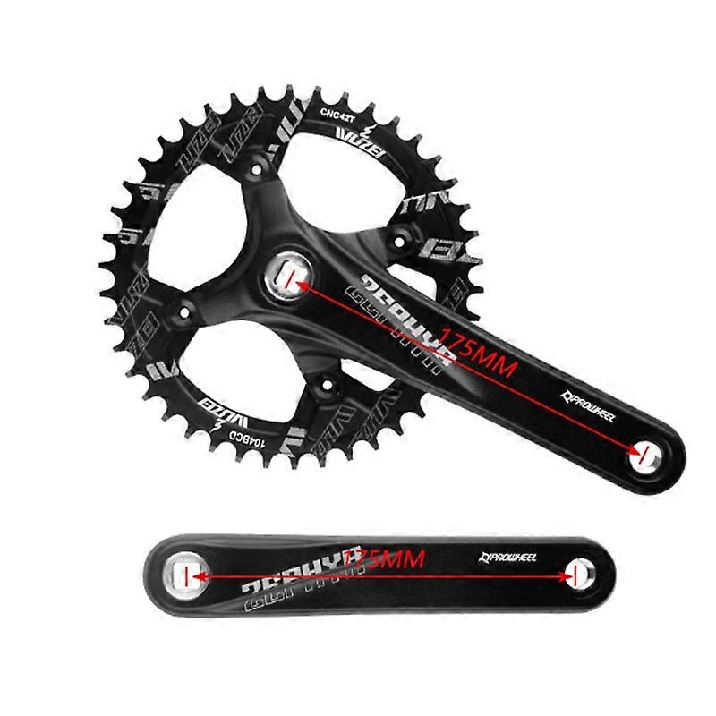 Prowheel maastopyörän kampi 30/32/34/36/38/40/42T Ketjupyörä 104BCD MTB kampisarja Fg