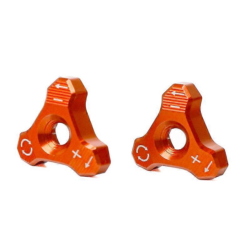 Front Shock Absorber Knob Adjuster For KTM Husaberg Husqvarna DUKE SX SXF EXC XCW 125-530 690 SUPERMOTO ENDURO SMC WP 48MM Forks