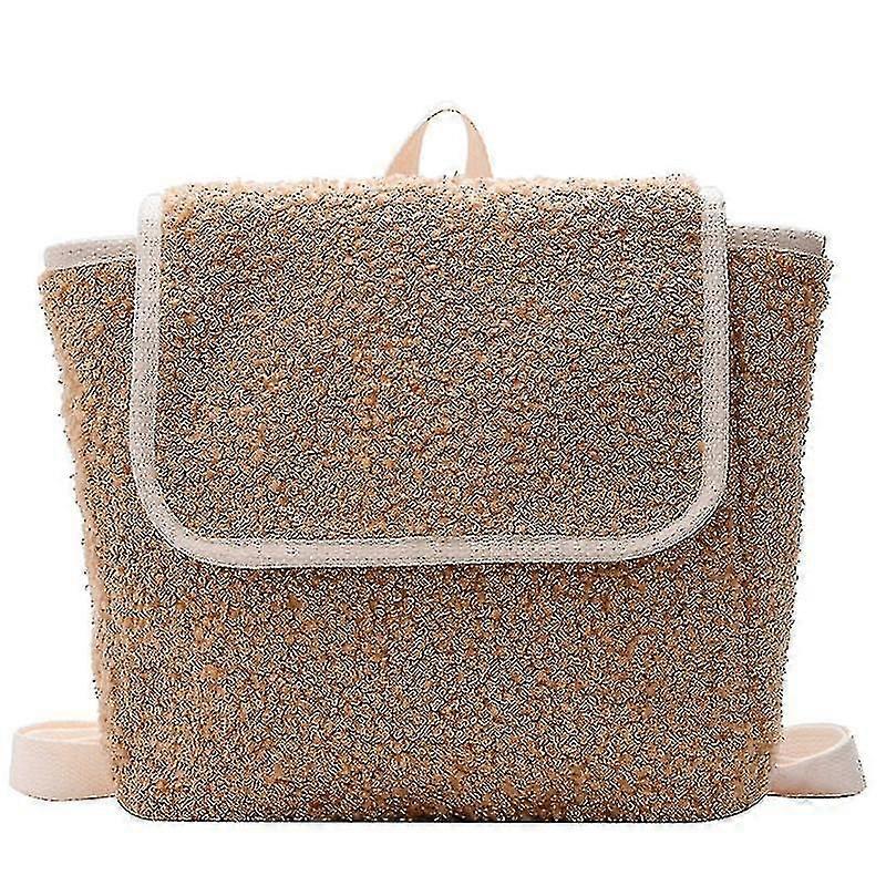 Woolen Cloth School Backpack For Children's-
