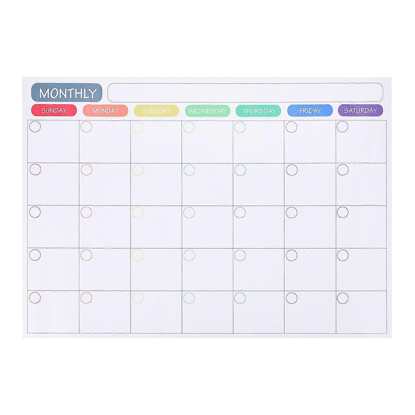 Magnetic Notebook Dry Erase Calendar Weekly Planner Magnetic Planner 2022 Fridge Calendar Memo Whiteboard