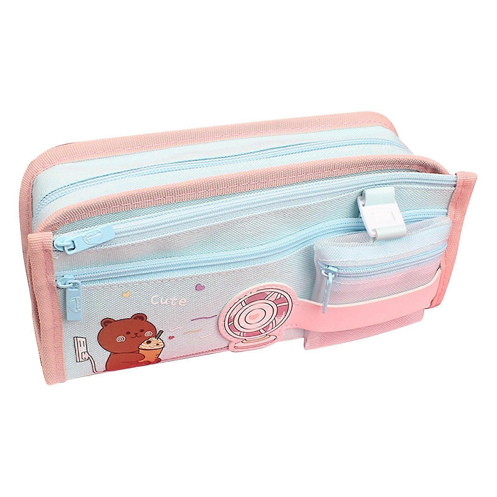 Large-capacity Multi-function Pencil Case Three-layer Stationery Bag Pencil Case