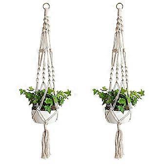 Plant Hanger Natural Jute Hemp Plant Pot Holder Macrame Rope Plant Hanging  Basket with Key Ring for Indoor Outdoor Balcony Ceiling Decorations |  Fruugo NO