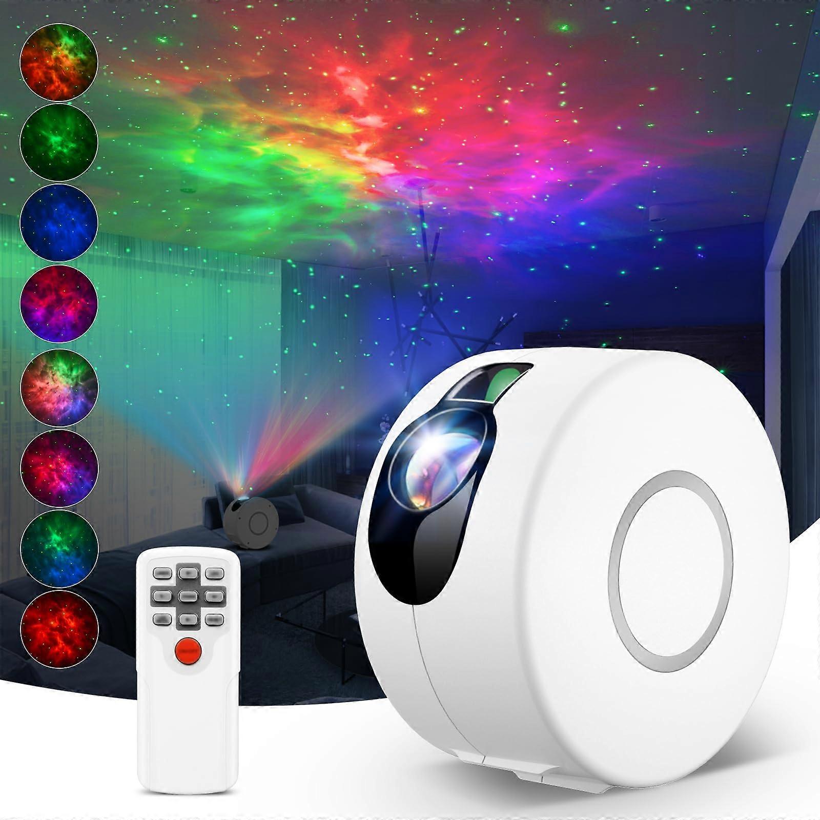 Star Projector,LED Galaxy Projector Light with Nebula,Night Light Projector with Remote Control for Kids Baby Adults
