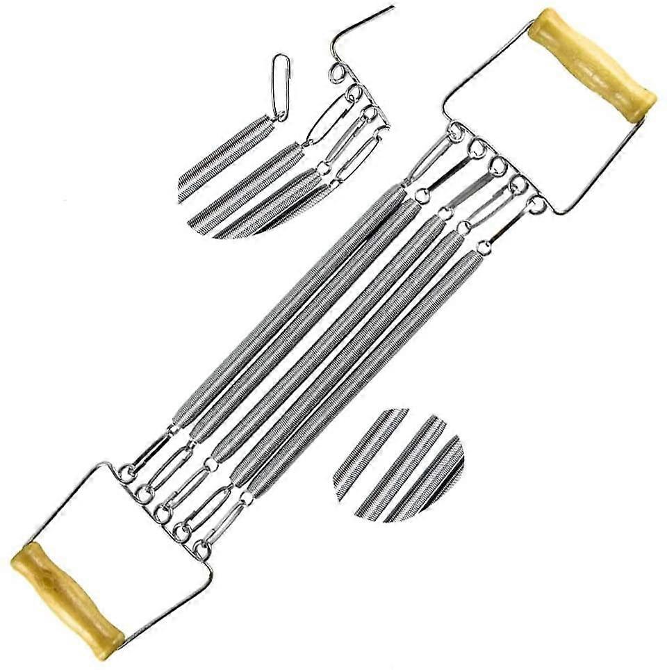 Spring Chest Expander,Chest Expander|Arm Training,Chest Expander with 5 Metal Springs,Chest Pul