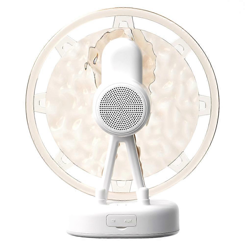 ZAY-L07 Grande Roue Ondulation De L’Eau Haut-Parleur Bluetooth Atmosphère Coloré Lumière Mini Haut-Parleur Créatif 