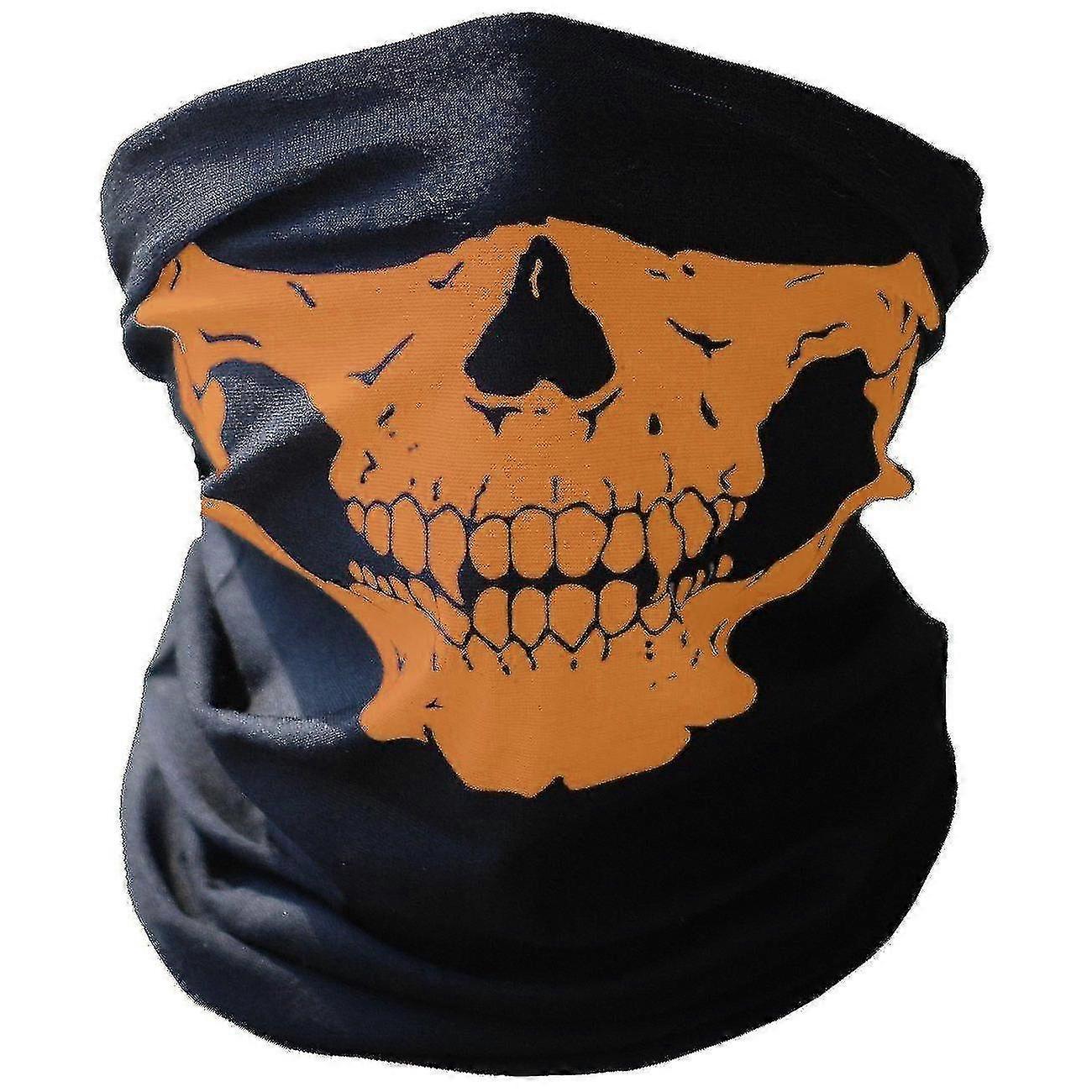 Schelet masca / eșarfă / șal | Halloween - Schelet Masca