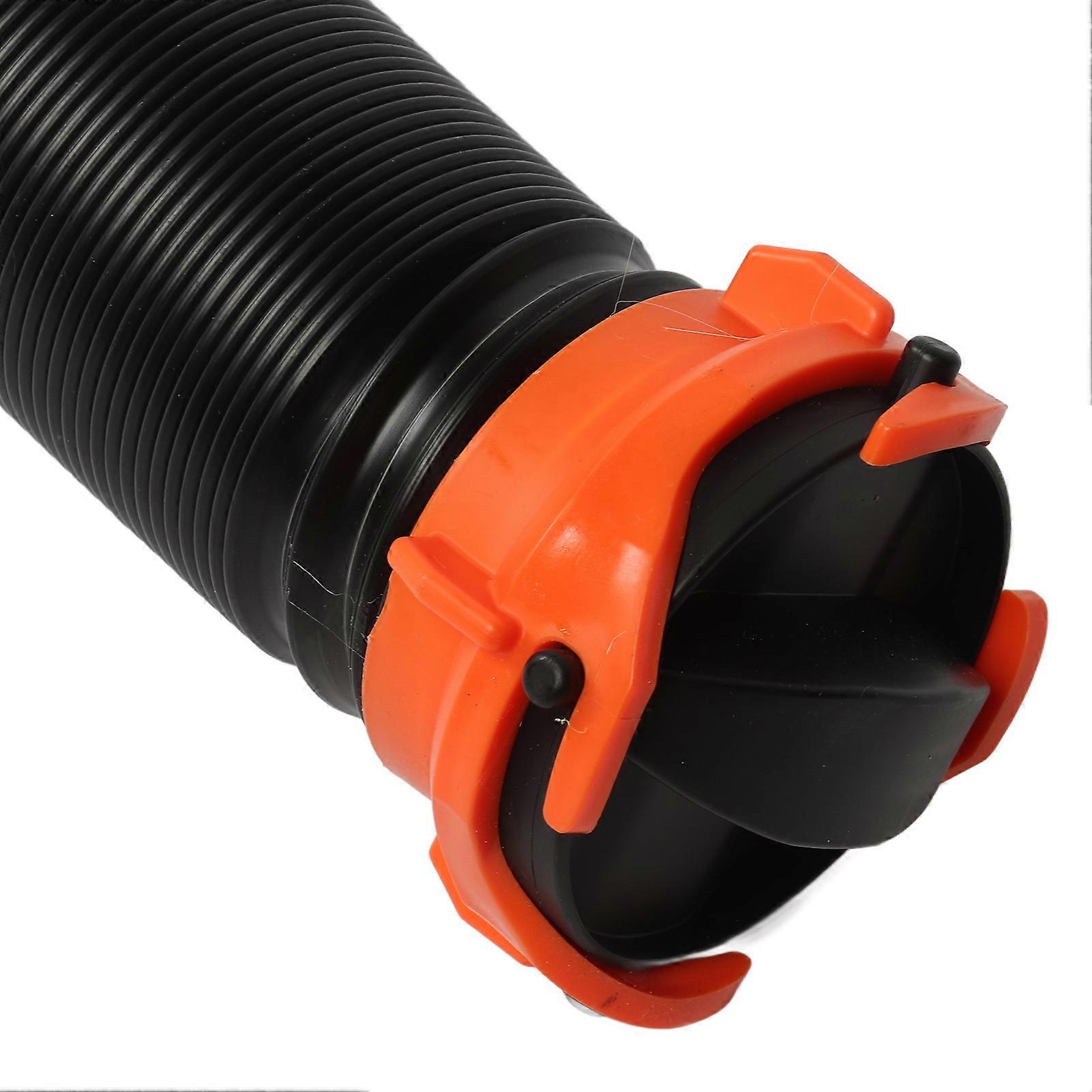 RV Sewer Hose Extension Kit PP 90 Swivel Fitting Wear Resistance for Camper Motorhome Caravan 6m/19.7ft