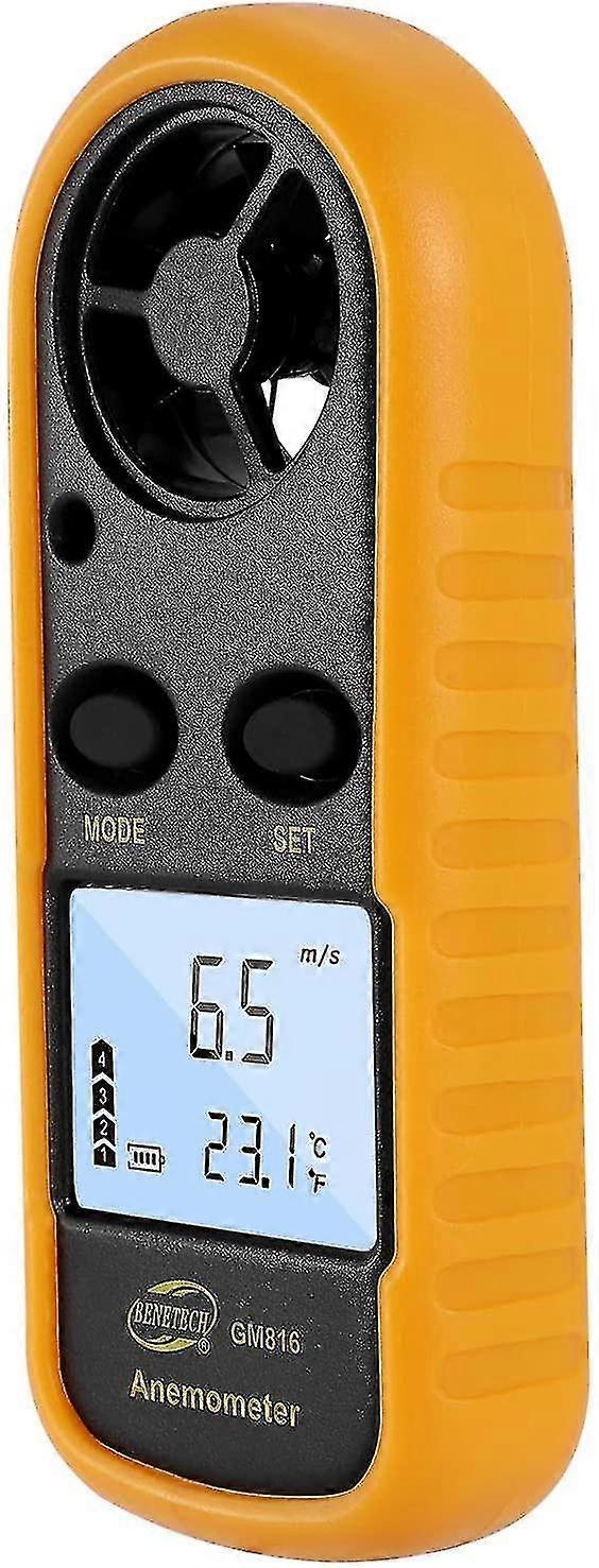 Mini Digital Anemometer, Suitable For Measuring Wind Speed And Temperature