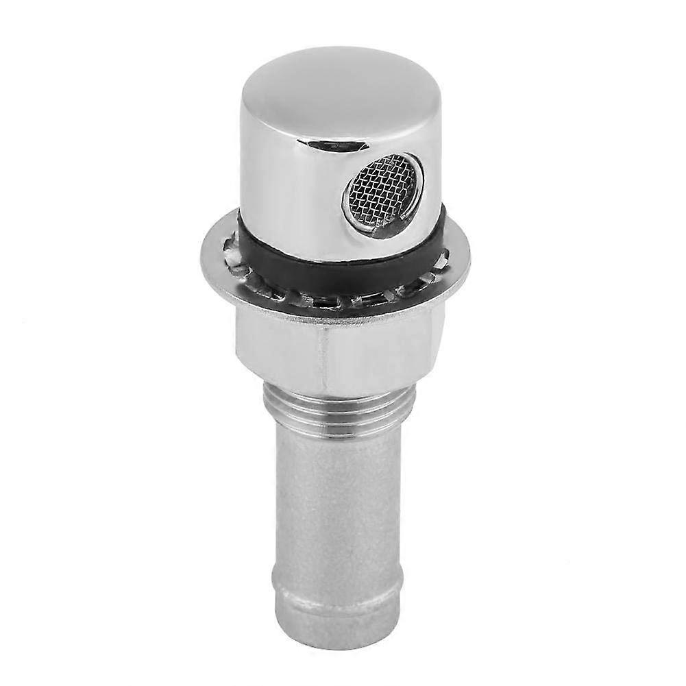 WJTG Boot Gas Vent, Edelstahl Marine Boot Gerade Brenngas Tank Entlüftung mit passender Montage TrimJ