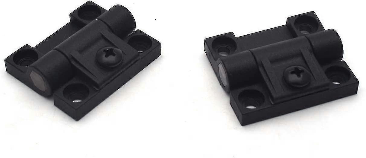 4 Countersunk Plastic Adjustable Torque Positions Black Door Hinges - Pack Of 24 Countersunk Plastic Adjustable Torque Positions Black Door Hinges - P