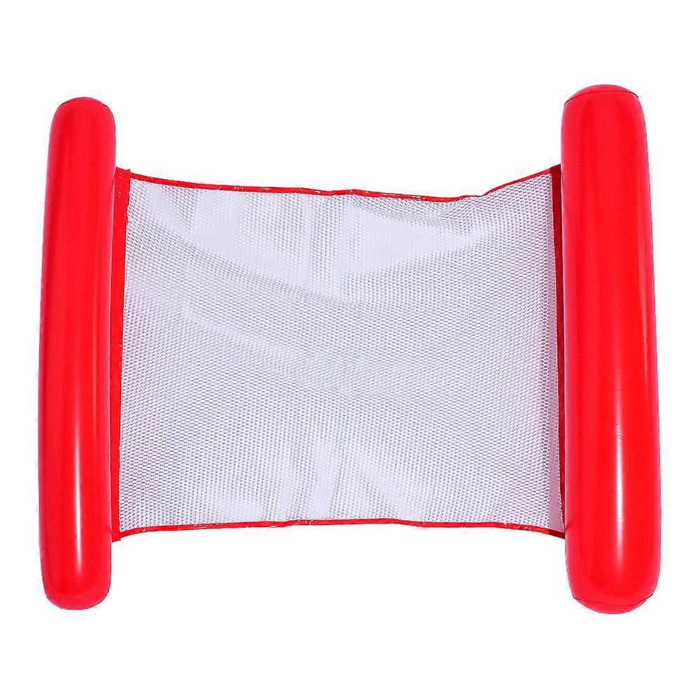 Inflatable Belt Net Hammock Foldable Backrest Floating Row Water Recreation Deck Chair Floating Bed Sofa