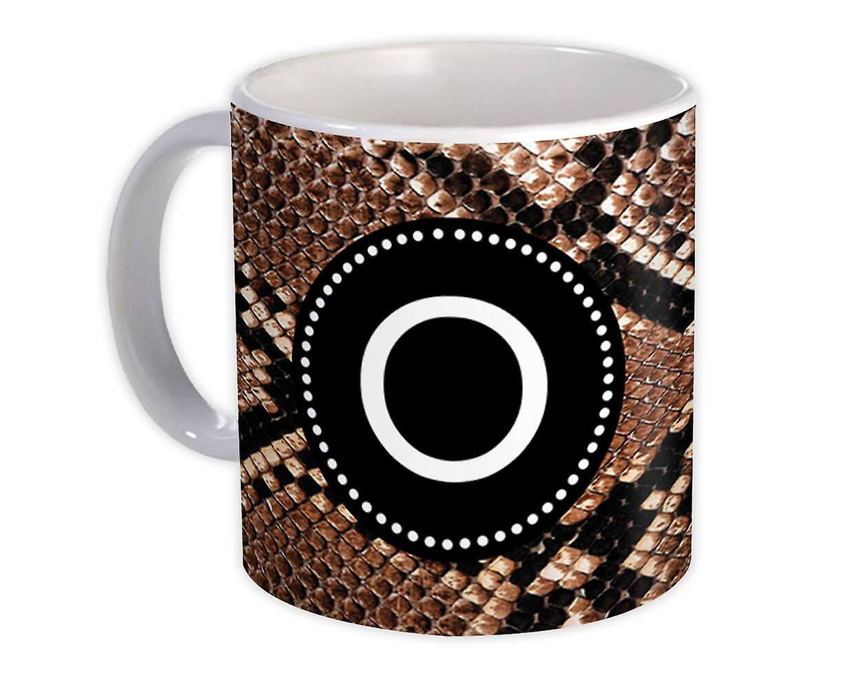 Ajándék Bögre: Monogram levél O Kígyó