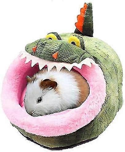 Warm Plush Bed, Comfy Compartment Suitable For Small Animals Such As Chinchillas, Hedgehogs, Guinea Pigsxl
