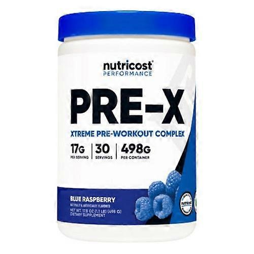Nutricost Pre-X Framboise Bleue, 30 Portion