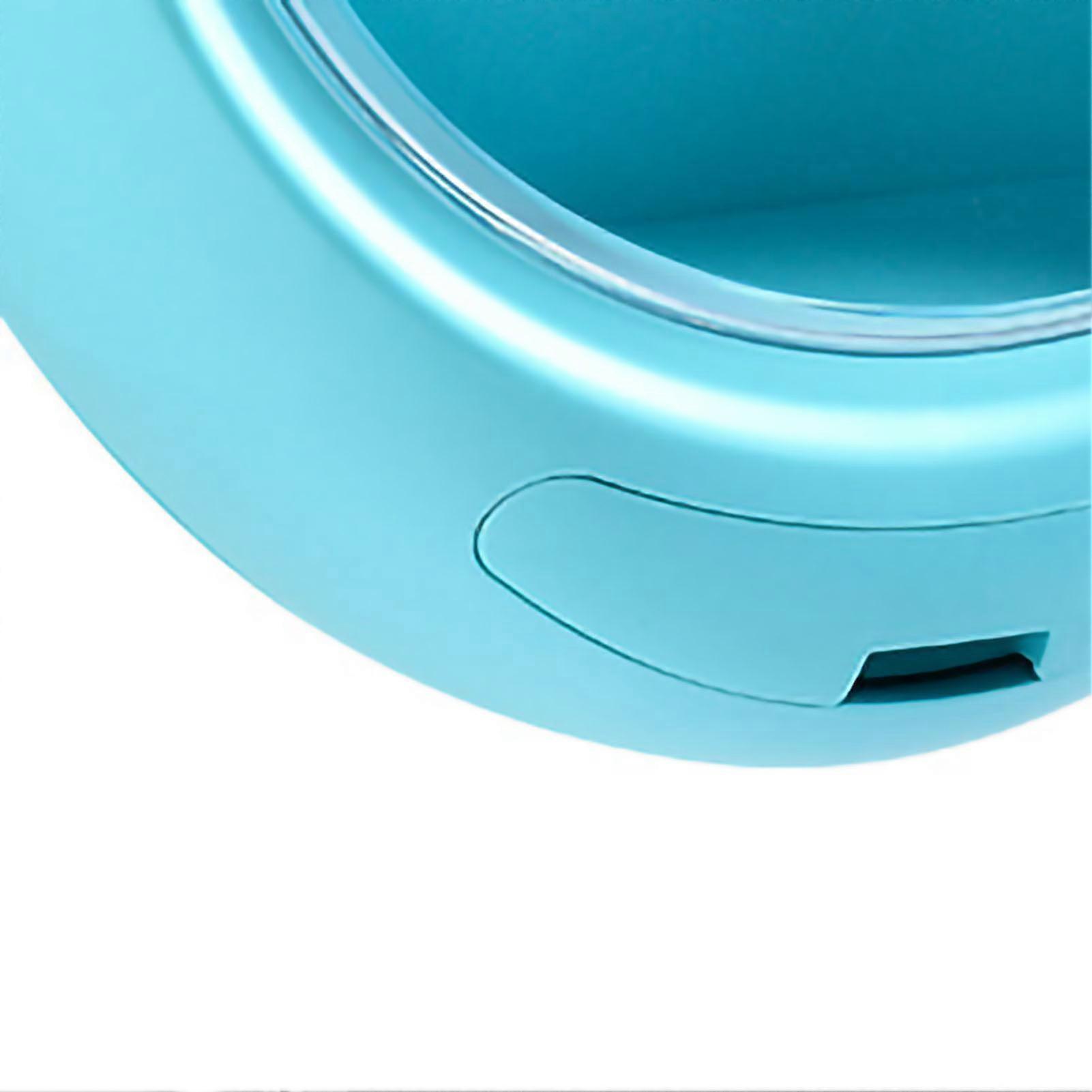 Makeup Storage Box Wall Mounted Waterproof Oval Shape Cosmetic Case 03