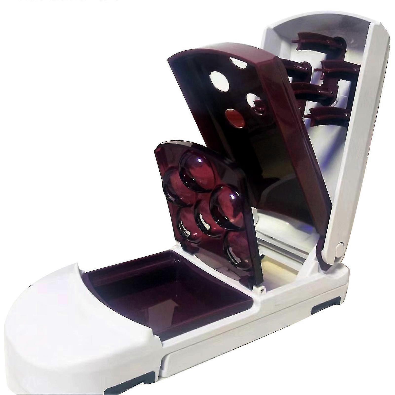 Convenient ABS Kichen Tool Easy Removal Home Labor Saving Cherry Pitter 6 Holes