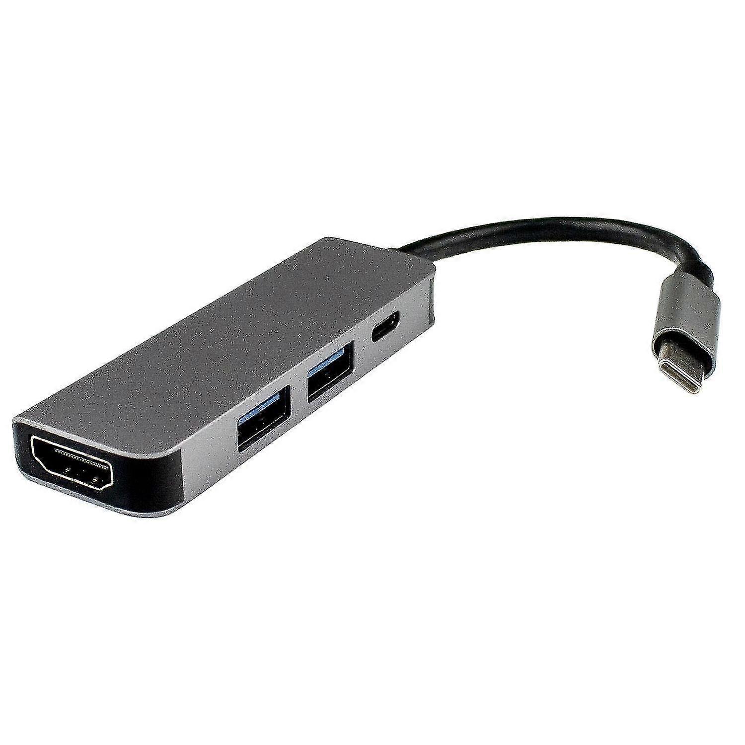 USB-C 4-i-1-adapter