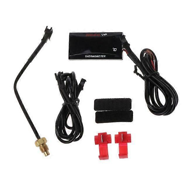 2023 New Universal Motorcycle LCD Digital Thermometer Instrument Water Temp Meter Gauge For Racing Scooter