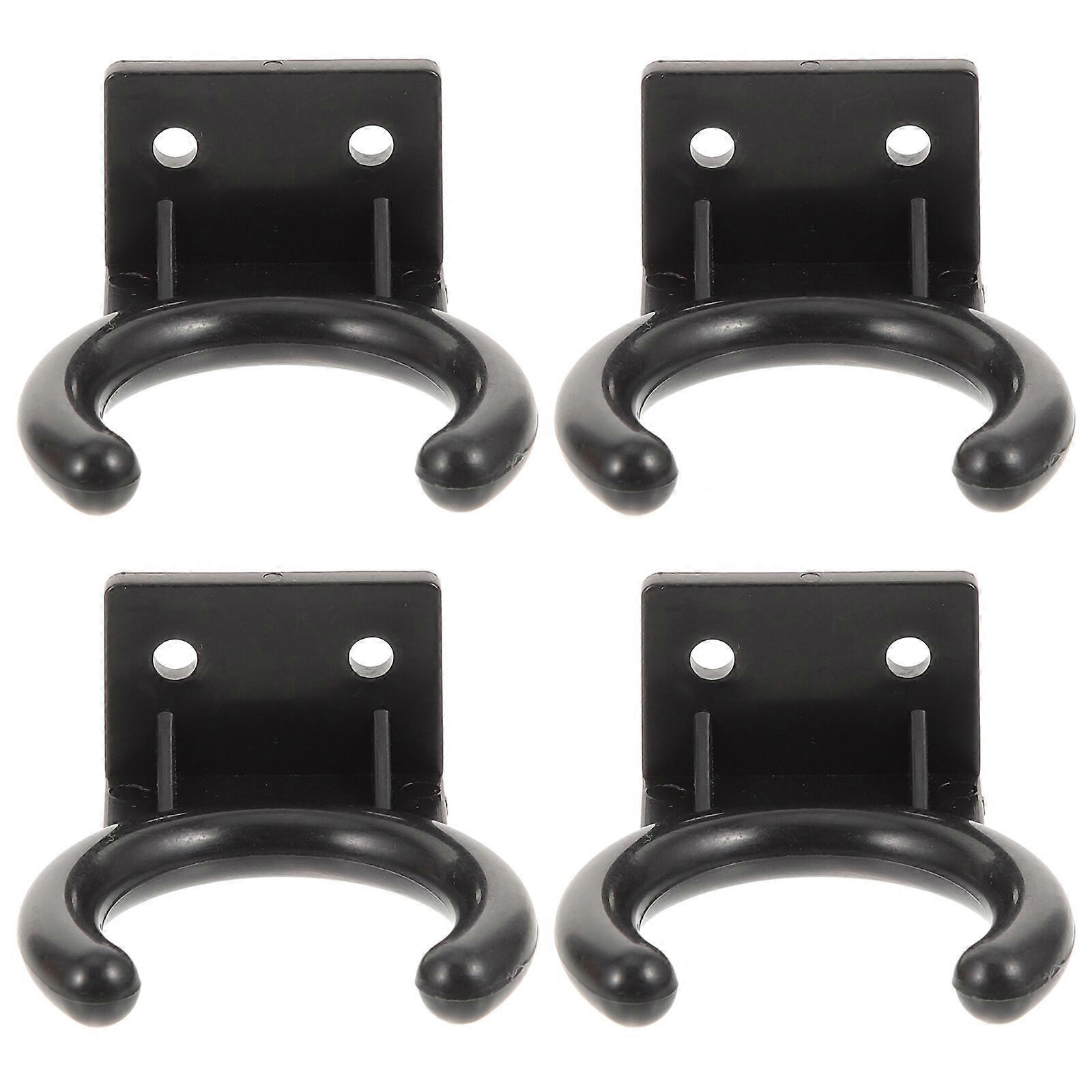 4pcs Microphone Holder Microphone Wall Hanger Wall Mount Microphone Holder Tool