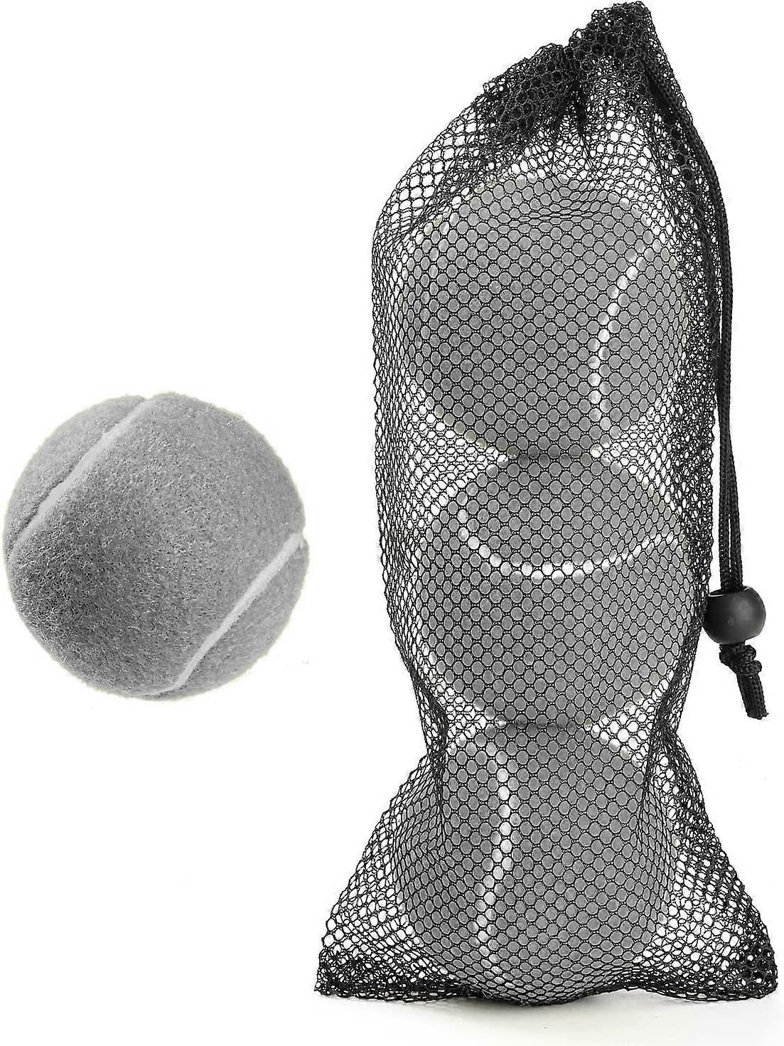 4 Pack Advanced Dog Training Tennis Balls with Mesh Bag for Easy Carrying, Ideal for Beginners