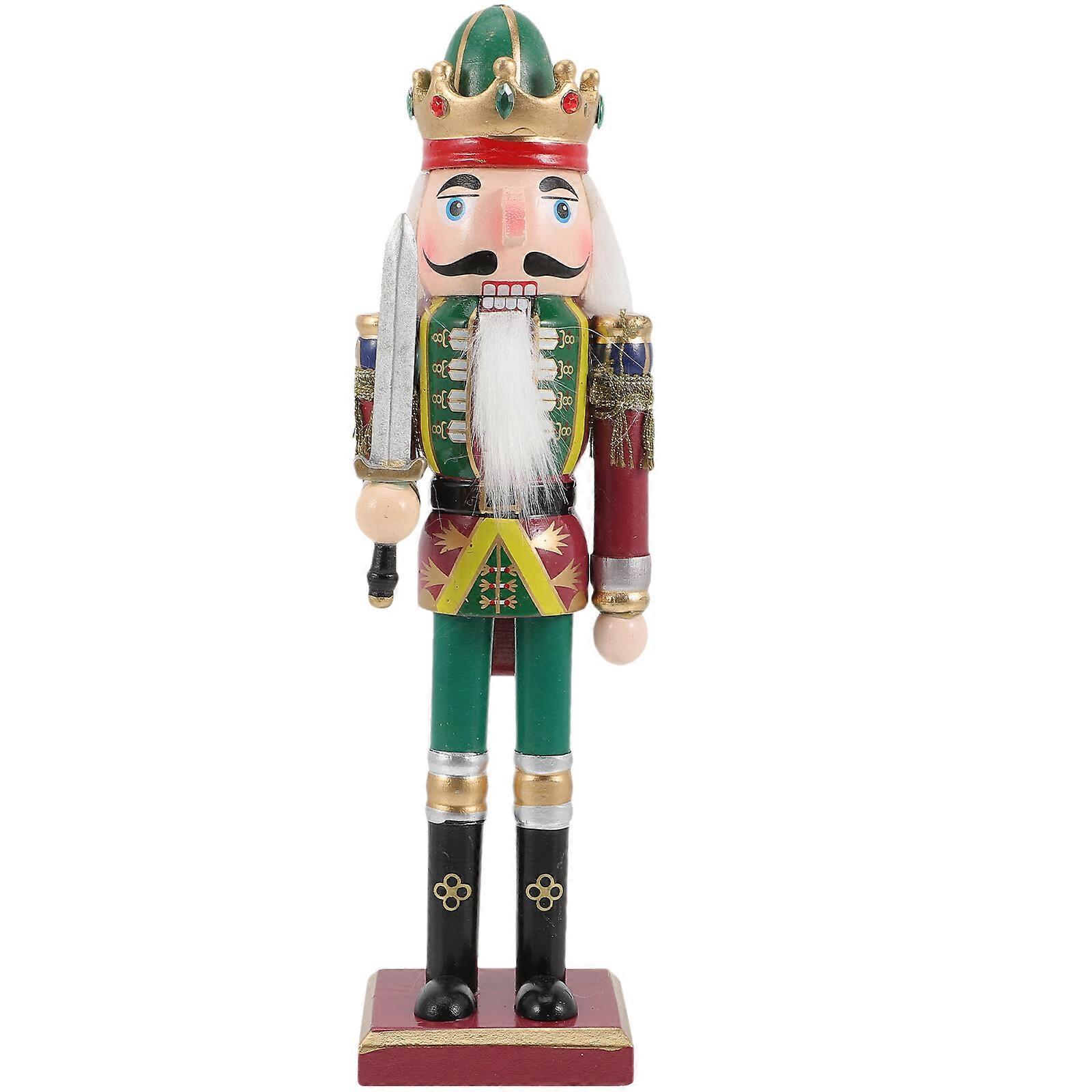 Nussknacker Soldat Dekor Weihnachten Nussknacker Figur Holz Nussknacker Soldat