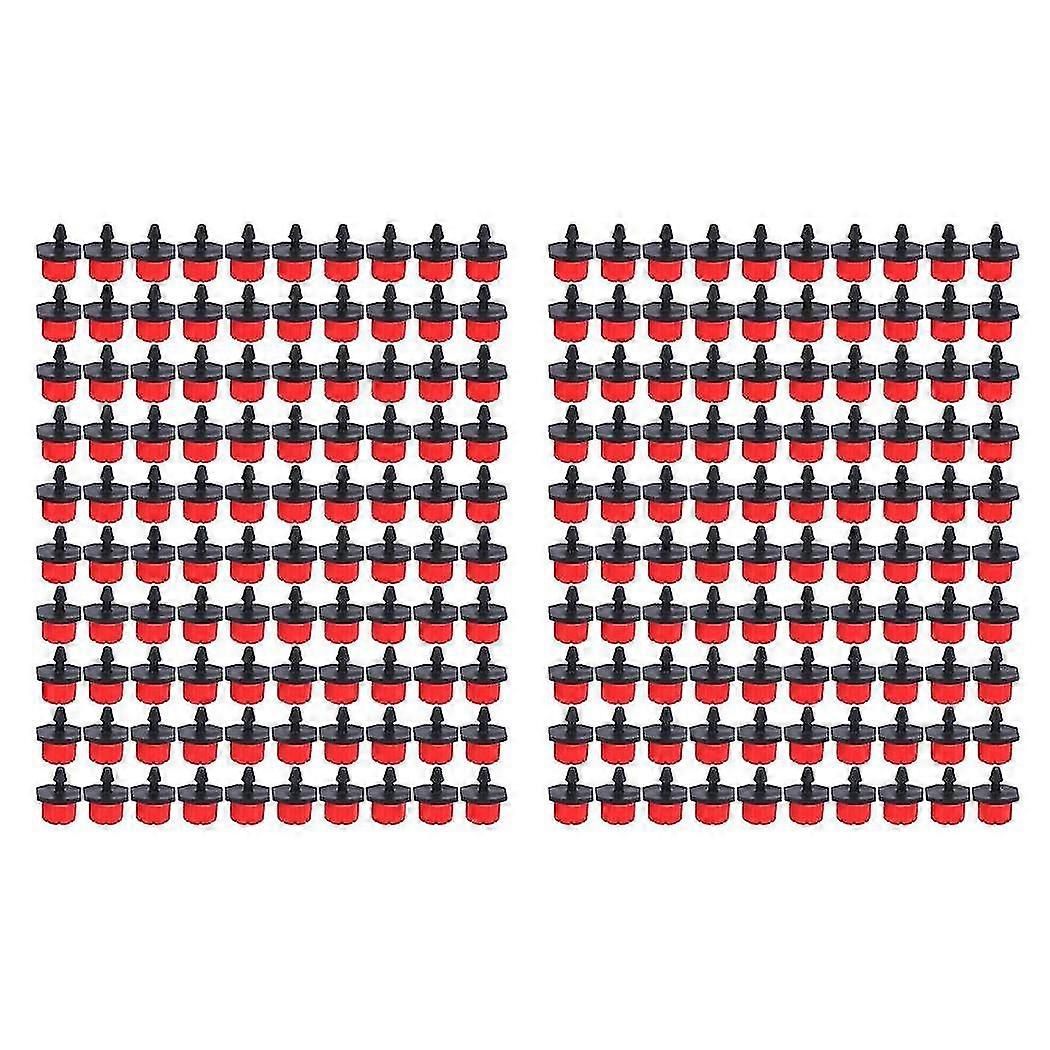 Exquisite Exquisite 200 Pcs Adjustable Irrigation Sprinkler Drip Irrigation System ,drip Adjustable Emitters