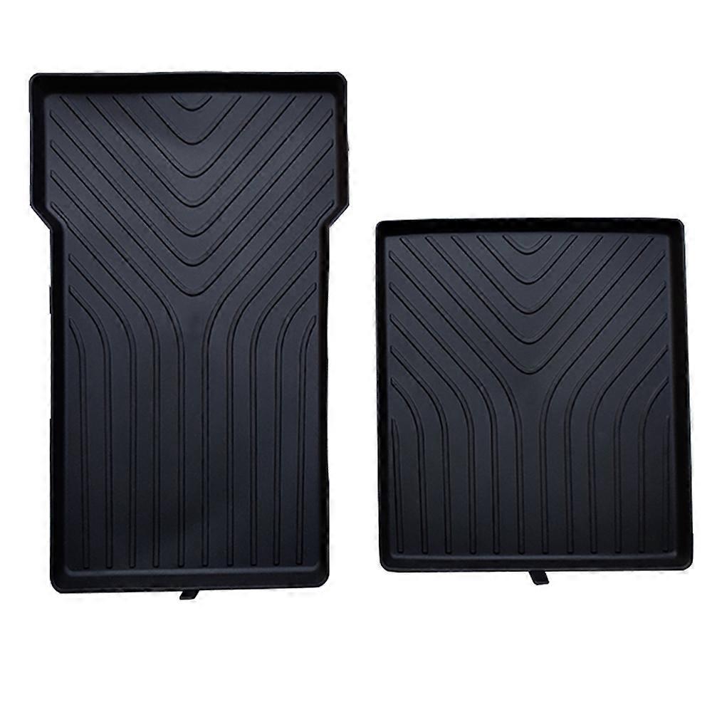 For Tesla Model 3 Highland 2024 Center Console Armrest Storage Box Stowing Tidying Accessory Lower Bottom Mat Organizer Tray Pad