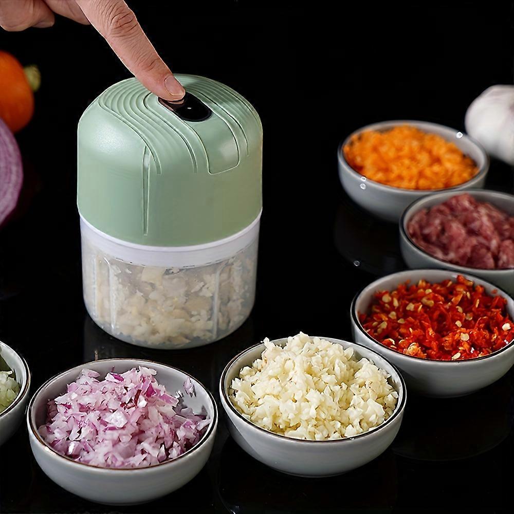 New style Stainless Steel Electric Meat Grinder - Efficient Household Food Processor for Meat, Garlic, Chili & Spices - Compact, Durable & Easy to Cle