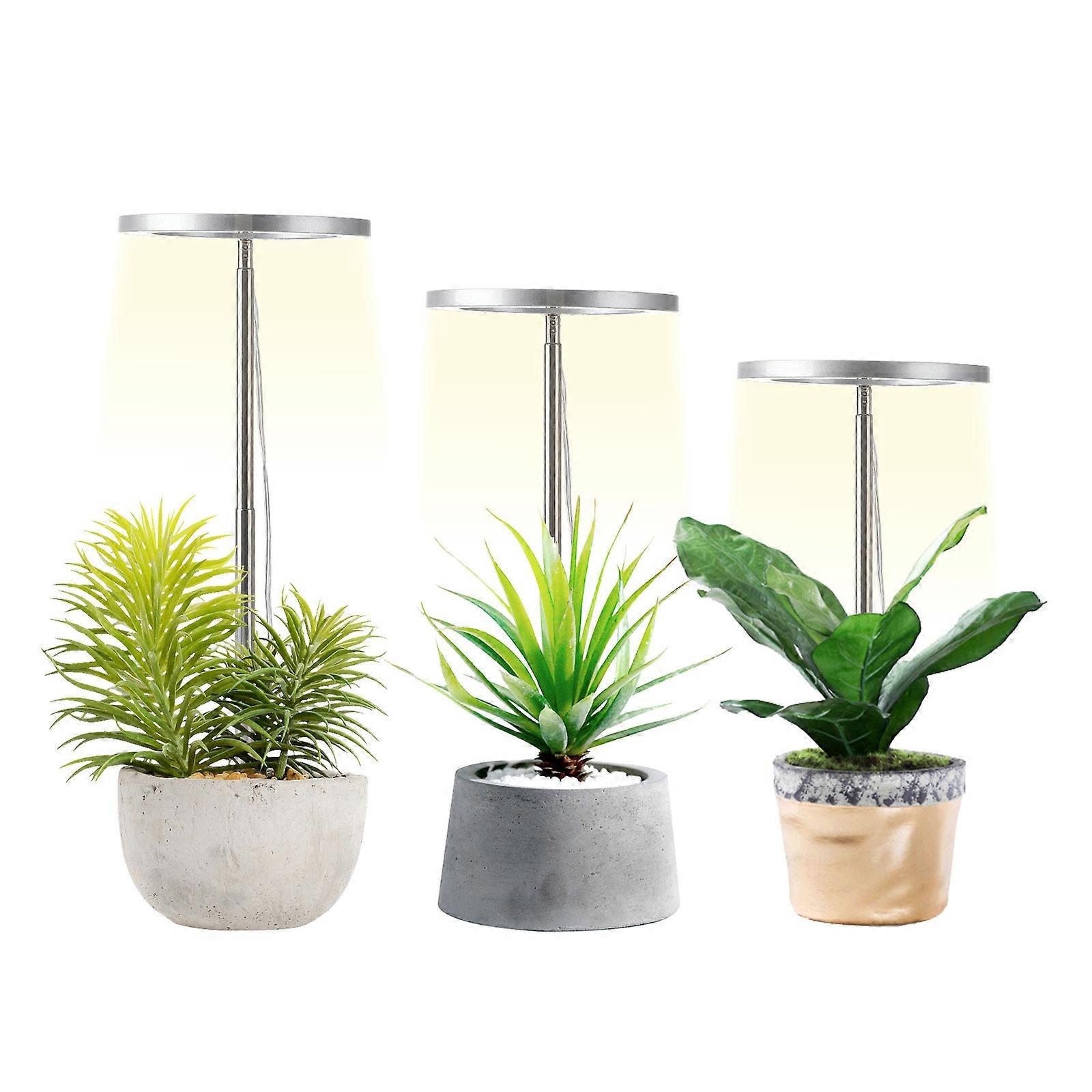 2023 New Full Spectrum LED Grow Light for Indoor Plants, Telescopic Pole with Angel Ring for Maximum Lighting Coverage