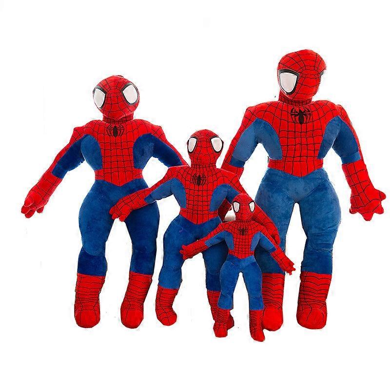 Örümcek Adam Çocuk Yatak Peluş Cuddle Dekoratif Yastık Çocuklar için Doğum Günü Hediyesi