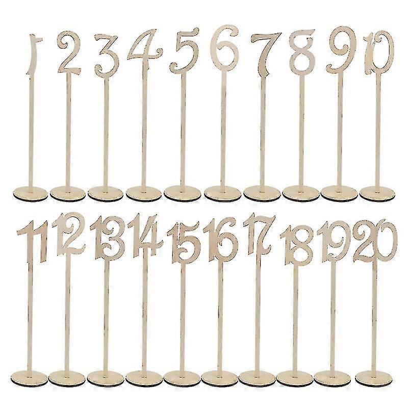 1set Wood Number Sticks