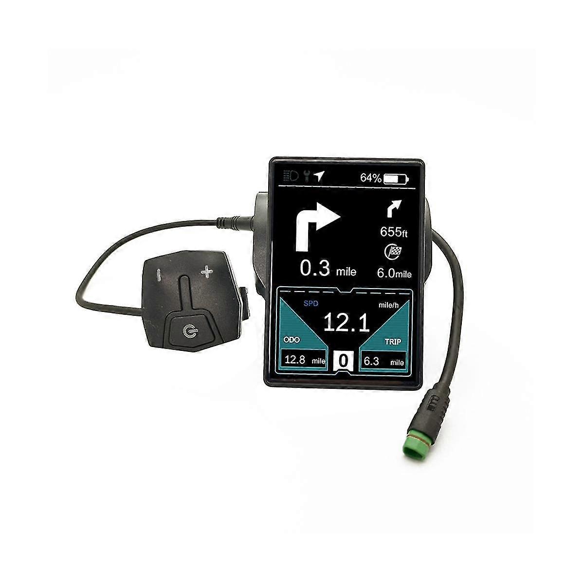 Electric Bike Lcd Display Tft Color Display Ips Display For Bbs01 Bbs02 Electric Bike Parts, Can Protocol